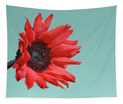 Red Sunflower Tapestries
