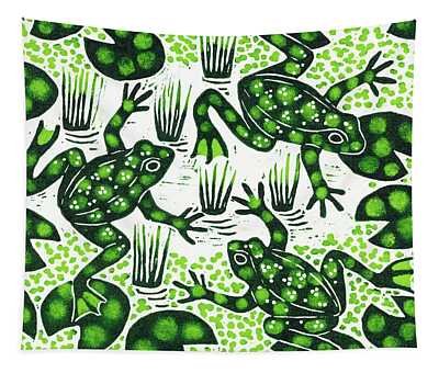 Frogs Textiles Tapestries