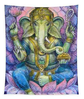 Hindu God Ganesha Tapestries