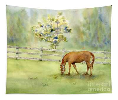 Green Pastures Tapestries