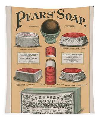 PEARS SOAP BUBBLES Metal Sign Advert JOHN MILLAIS Vintage Print Poster Childs 