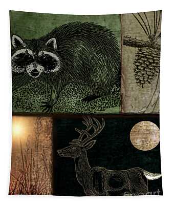 Racoons Tapestries
