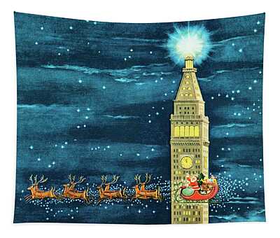 Images Of Clock Towers Tapestries