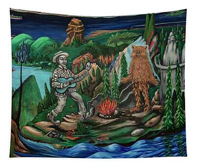 Sasquatch Tapestries for Sale - Fine Art America