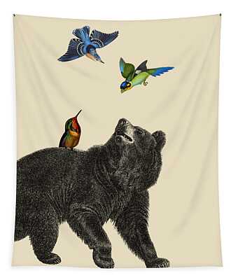 North American Brown Bear Tapestries