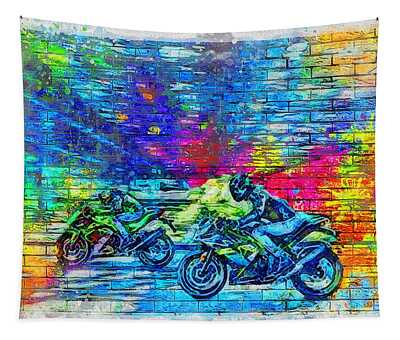 Kawasaki Ninja Tapestries - Fine Art America