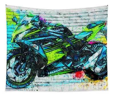 Kawasaki Ninja Tapestries | Fine Art America