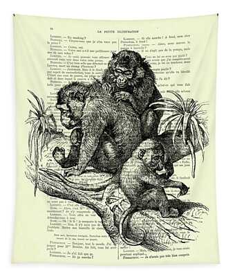 Monkey Tree Tapestries