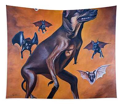 Bat Mexico Tapestries