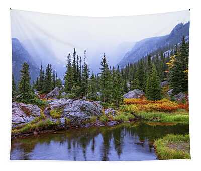 Rocky Mountains Tapestries