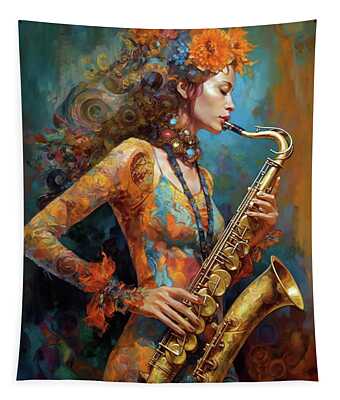 Saxophones Tapestries