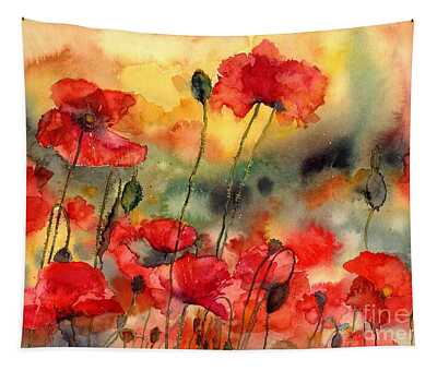 Opium Poppy Tapestries