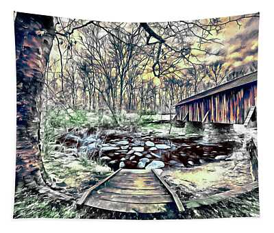 Pisgah Covered Bridge Tapestries