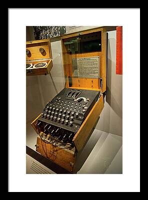 Enigma Rotor Framed Prints