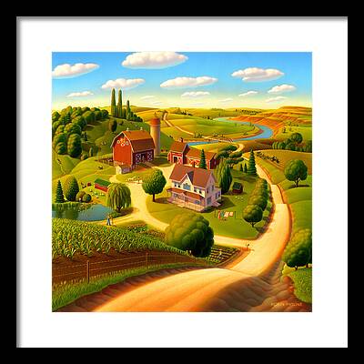 Country Framed Prints