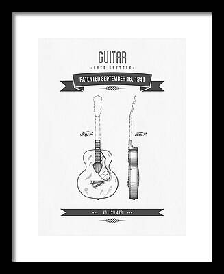 Gretsch Guitar Framed Prints