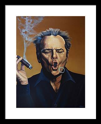 Jack Nicholson Framed Prints