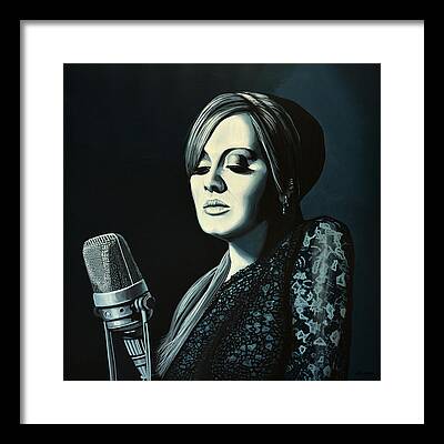 Adele Framed Prints