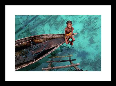 Borneo Island Framed Prints