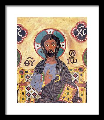 Icon Byzantine Framed Prints