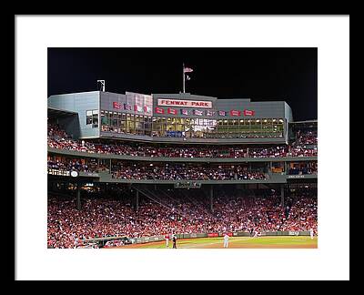 Red Sox Ball Player Framed Prints