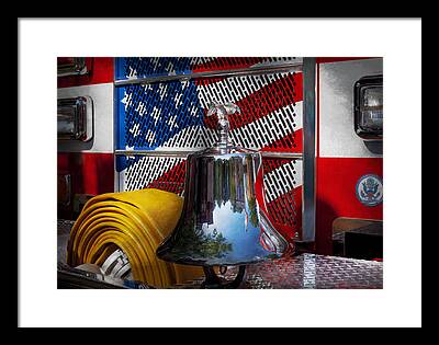 Fire Engine Framed Art Prints