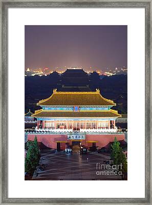 Poster Panorama Forbidden City Beijing China Panoramic Fine Art Print Photo