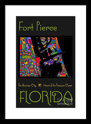 St. Lucie County Framed Prints