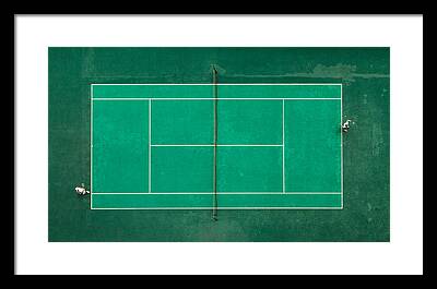 Tennis Framed Prints