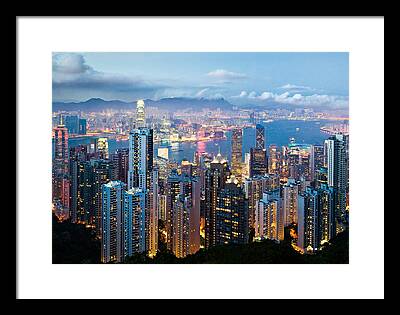 Hong Kong Framed Prints