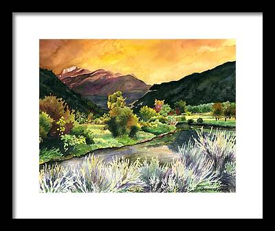 Independence Pass Framed Prints