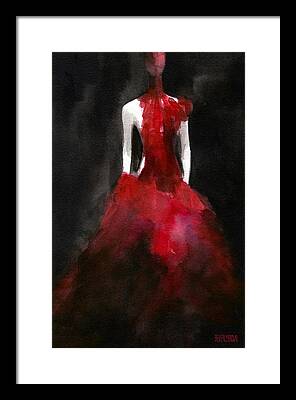 Abstract Fashion Designers Framed Prints
