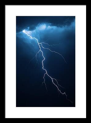 Images Lightning Framed Prints