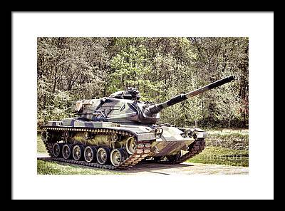M60 Tank Framed Prints