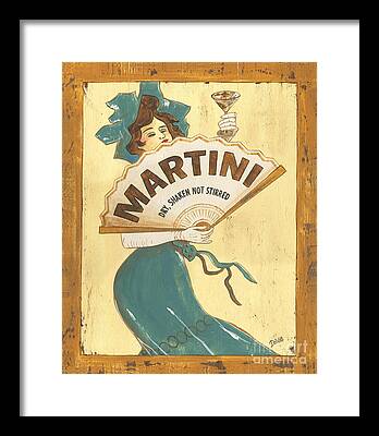 Martini Framed Prints