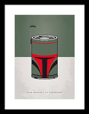 Bobba Fett Framed Prints