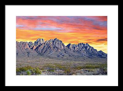 Las Cruces New Mexico Framed Prints