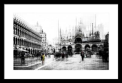Piazza San Marco Framed Prints