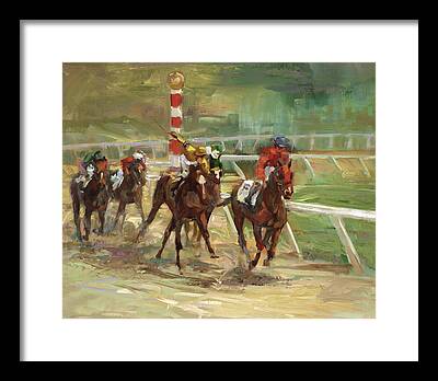 Racecourses Framed Prints