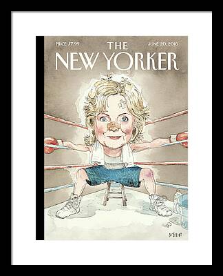 Hillary Clinton Framed Prints