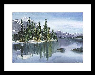 Lake Dillon Framed Prints