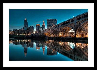Cuyahoga River Framed Prints