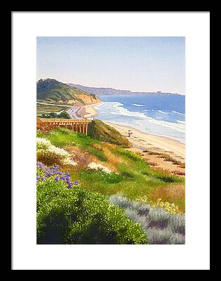 San Diego Framed Prints