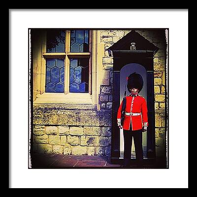 Beefeater Framed Prints