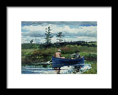 Designs Similar to The Blue Boat by Winslow Homer