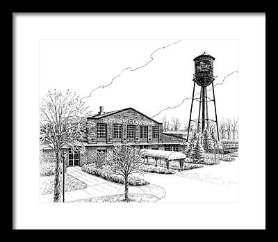 The Factory In Franklin Tennessee Framed Prints