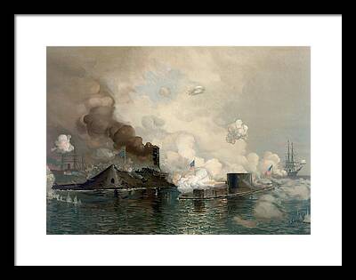 Warship Framed Prints