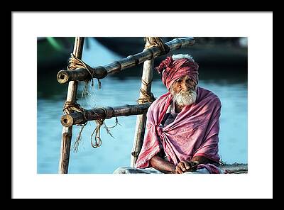 Ganges Framed Prints