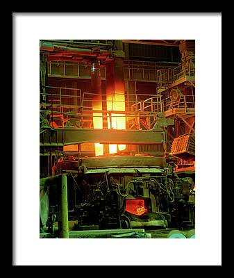 Arc Furnace Framed Prints