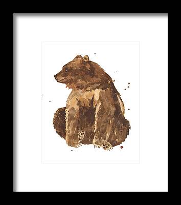 Big Bear Framed Prints